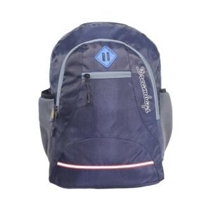 Girls’ school backpack with DREAM print, padded straps, and side pocket
