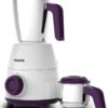Philips HL7506/00 Mixer Grinder with 2 jars and 500W motor – White and Purple