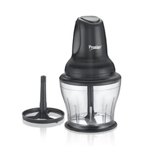 Prestige PEC 4.0 Electric Chopper with transparent unbreakable polycarbonate jar and stainless steel blade