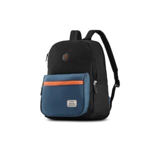 S/K School Bag ZING with bold print, padded straps, and bottle pocket